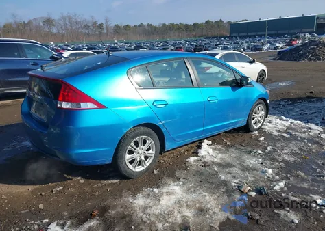2010 Honda Insight Ex z USA, uszkodzony, nr VIN JHMZE2H79AS003442